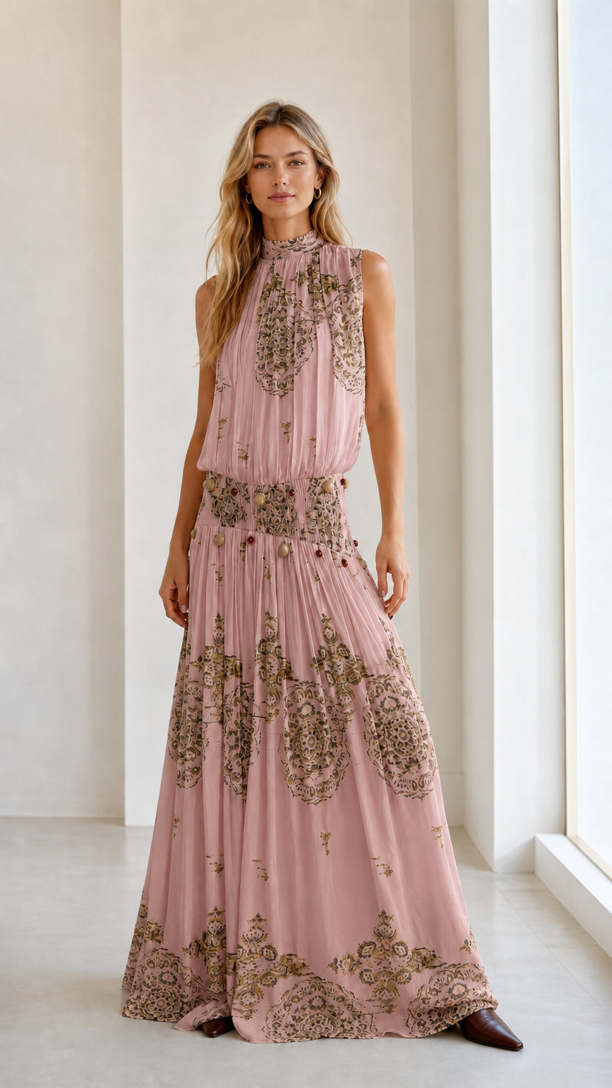 Front view of pink color variant