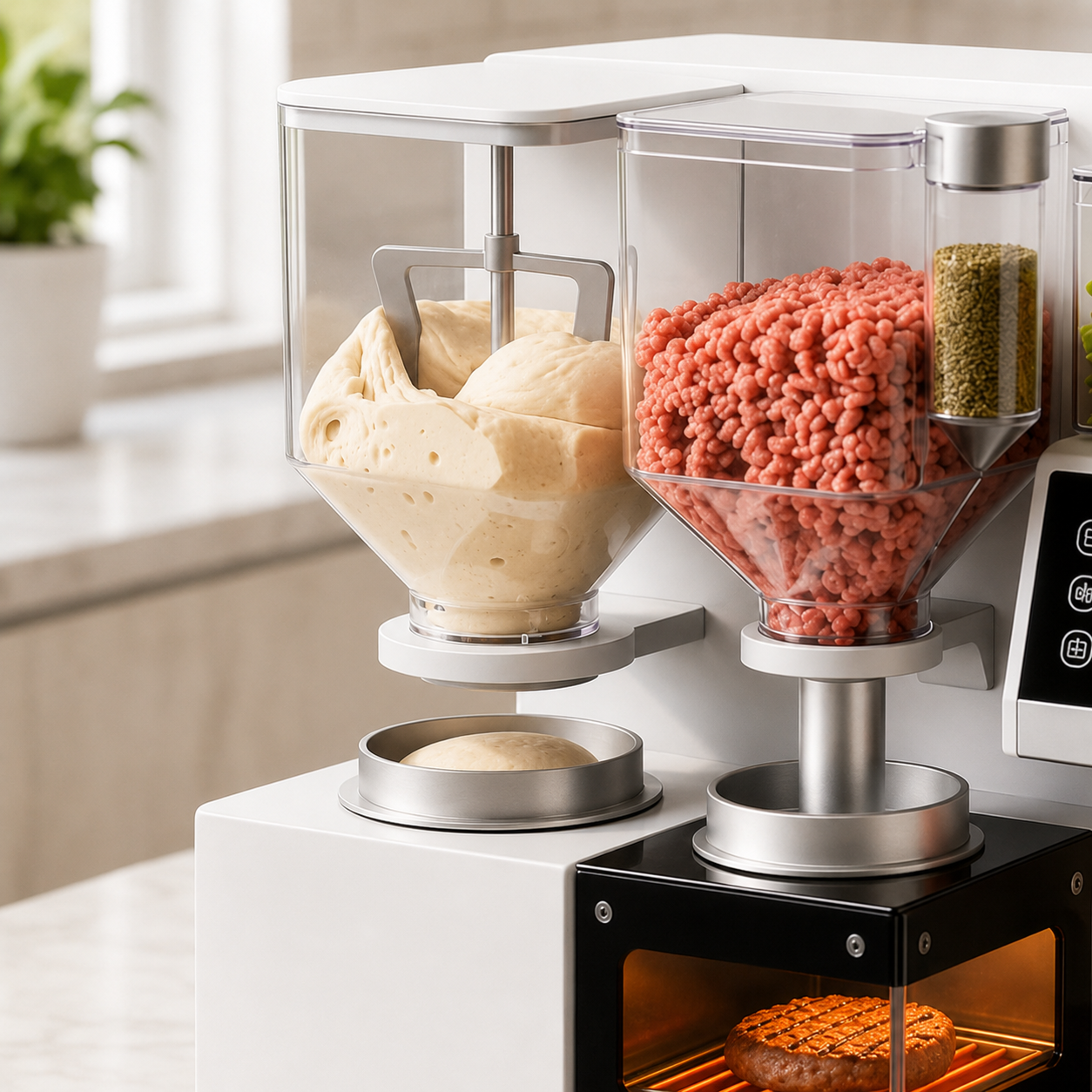 Automatic Burger Preparation Station