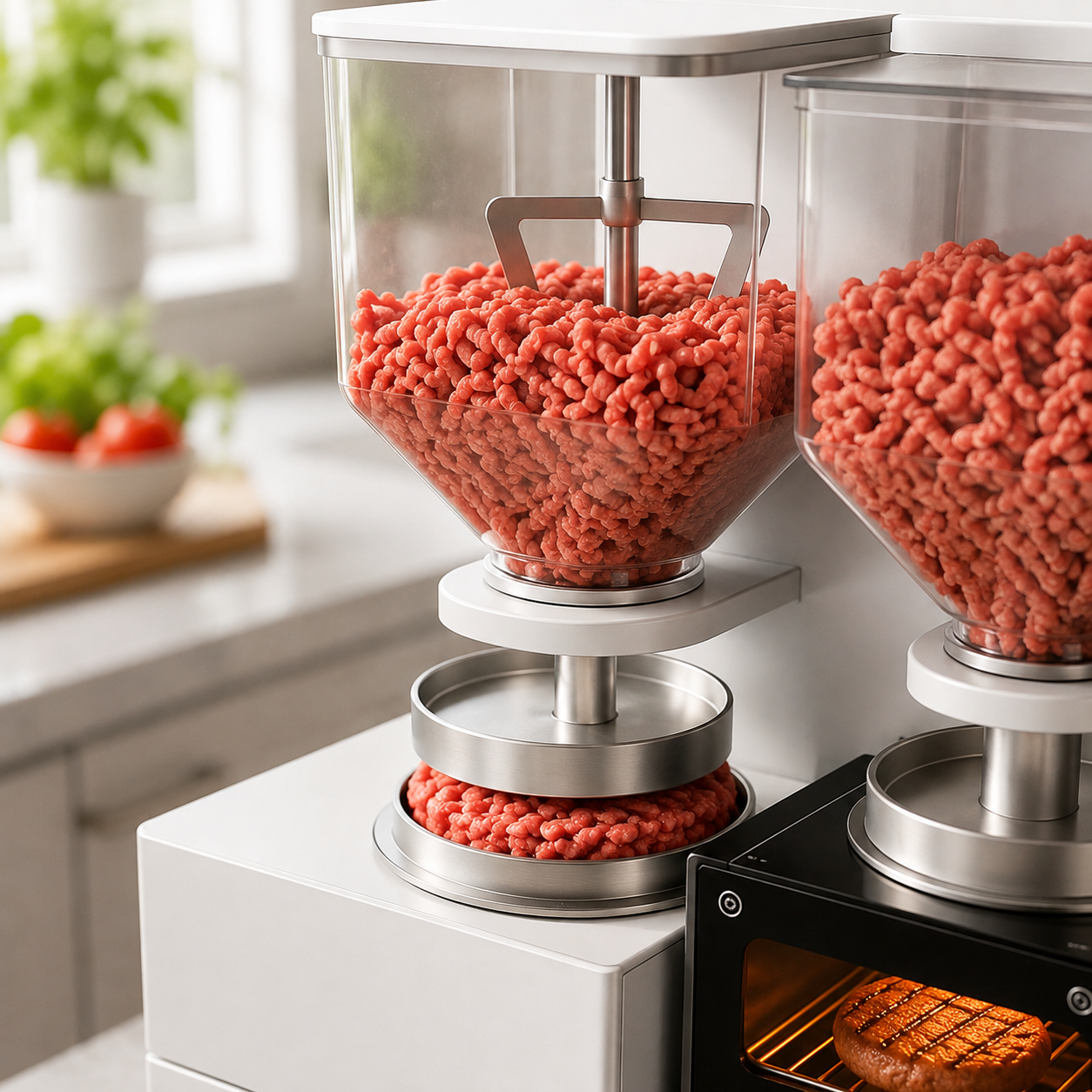 Automatic Burger Preparation Station